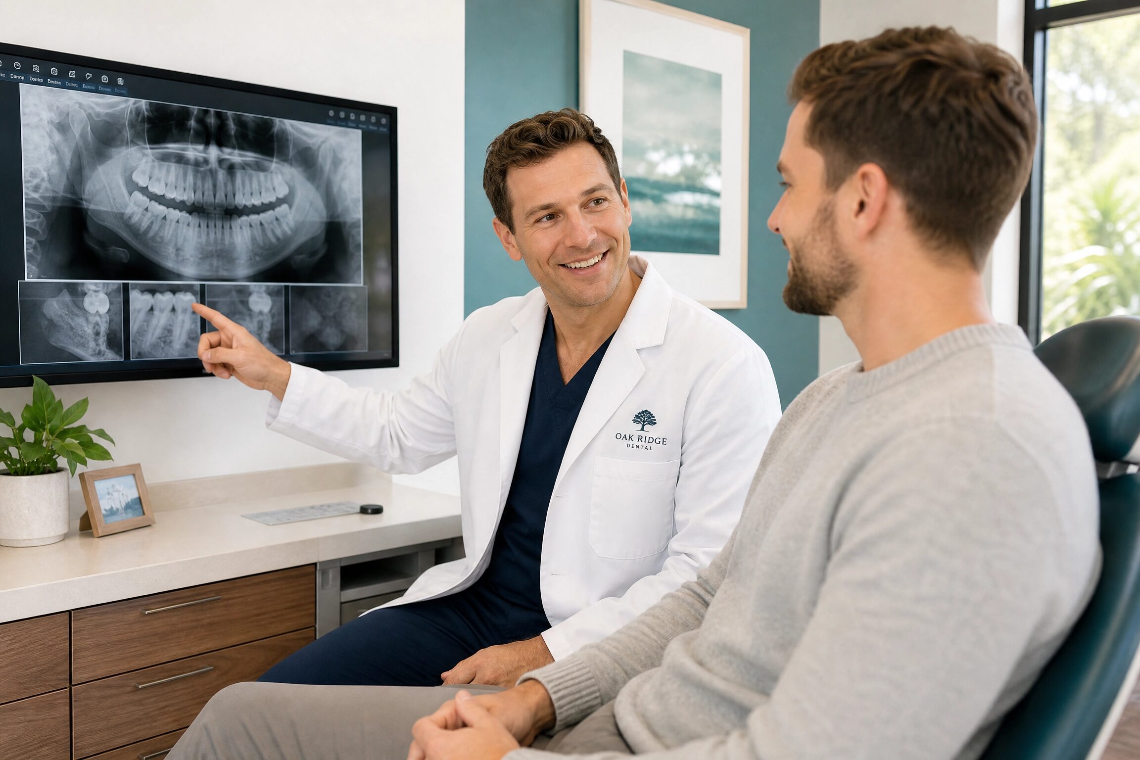 Tooth extraction consultation at Anderson Smile Center Cincinnati